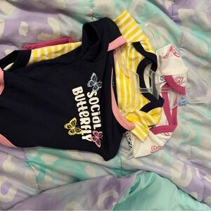 Kidgets Black and Yellow Kids One Pieces